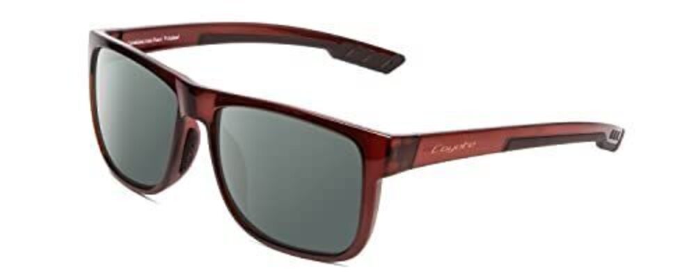 5964 Outlaw Designer Polarized Bi-Focal Sunglasses in Crystal Brown/Grey